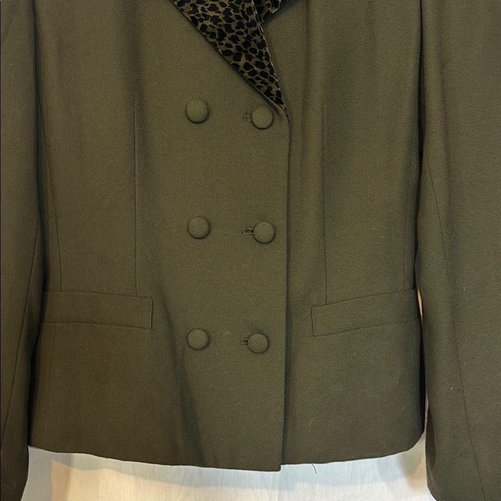 Kasper Black Double-Breasted Jacket - image 6